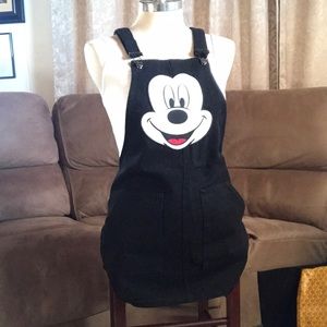 NWOT Denim Overalls (Skirt)